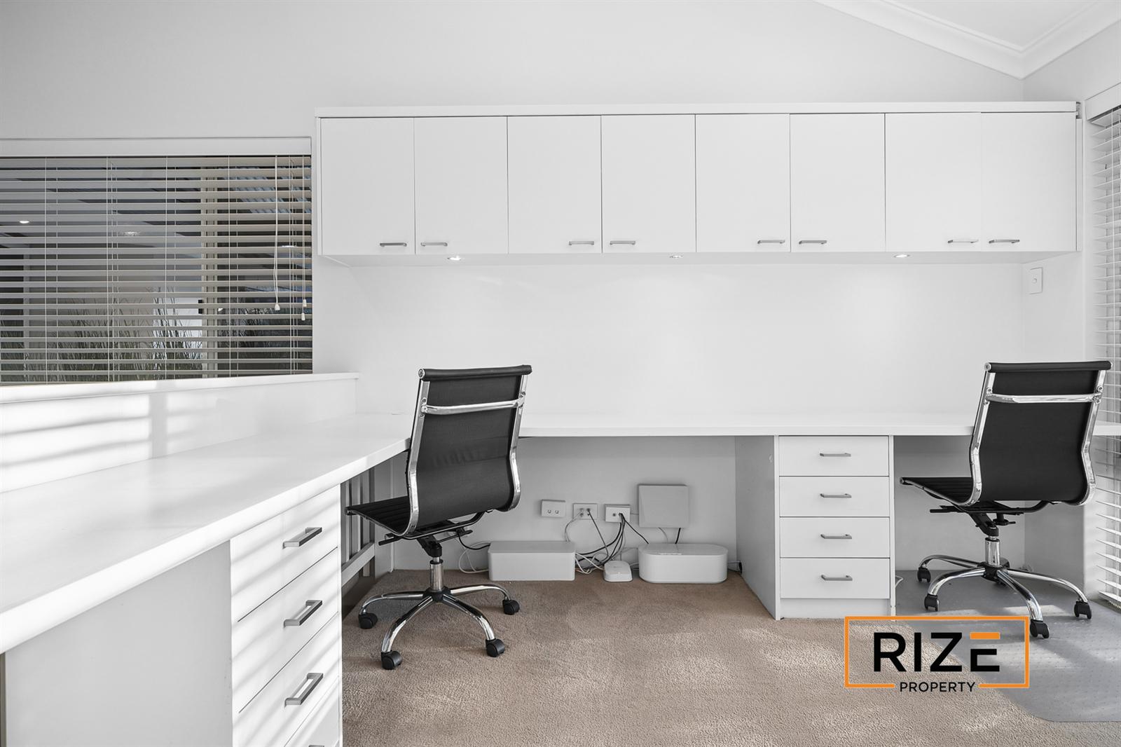 Fitted home office
